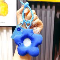 Bolsa de flores de dopamina portátil, colgante de cadena acrílica, tela, mochila fresca, decoración, bolsa, dijes, cordón Floral relleno para niños - details 5