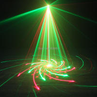 ESHINY Remote MINI R&G Laser 32 Patterns Projector DJ Dance Disco Bar Family Party Xmas Stage Lighting Effect Light Show N7T165 - details 5