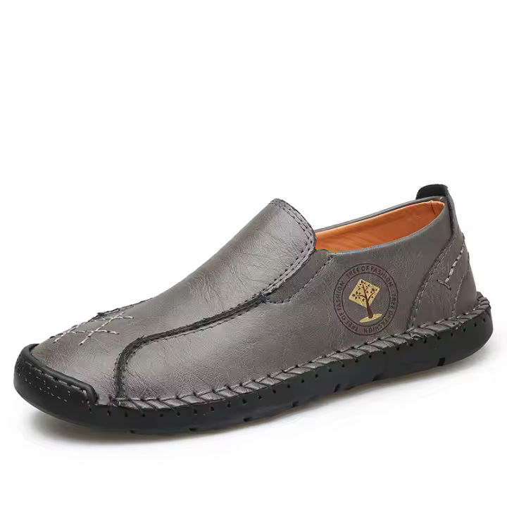 2025 nuevos zapatos de cuero para hombre, talla 48, zapatos de exterior para hombre, zapatos casuales de moda para hombre. - 1