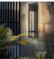 Lámpara LED de pared impermeable para exteriores, moderna y minimalista, de cristal, IP65, para balcón, pasillo, patio - details 2