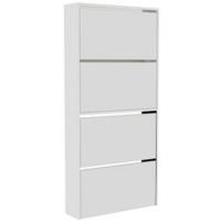 Zapatero con 2 cajones, Madera Aluminio, Gris, Conjunto de Muebles - details 11