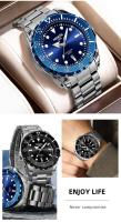 Reloj deportivo NIBOSI de lujo de primera marca para hombre, relojes cronógrafo luminosos resistentes al agua para hombre, reloj automático, reloj Masculino - details 10