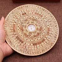 Nuevo Placa completa de madera de Durazno de 2 pulgadas, 3 pulgadas, 5 pulgadas y 6 pulgadas, artesanías, brújula circular Feng Shui, decoración del hogar - details 14