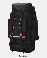 Mochila Táctica de Gran Capacidad para Hombre 130L Bolsa de Montañismo para Acampar y Senderismo con Diseño de Camuflaje Bolsa de Hombro para Viajes Dangerous Goods Normales - details 10