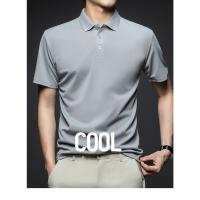 Polo de manga corta para hombre, camiseta transpirable y cómoda con cuello vuelto, color sólido, a la moda, novedad de verano - details 1