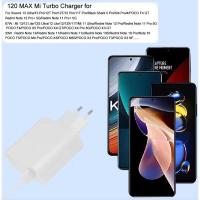 Cargador Turbo Charge 120W para Xiaomi Mi 12T 11T Pro/Redmi Note 11s/Note 10 Pro/Note 12 Pro+/K50 Ultra/K50 Pro - details 0
