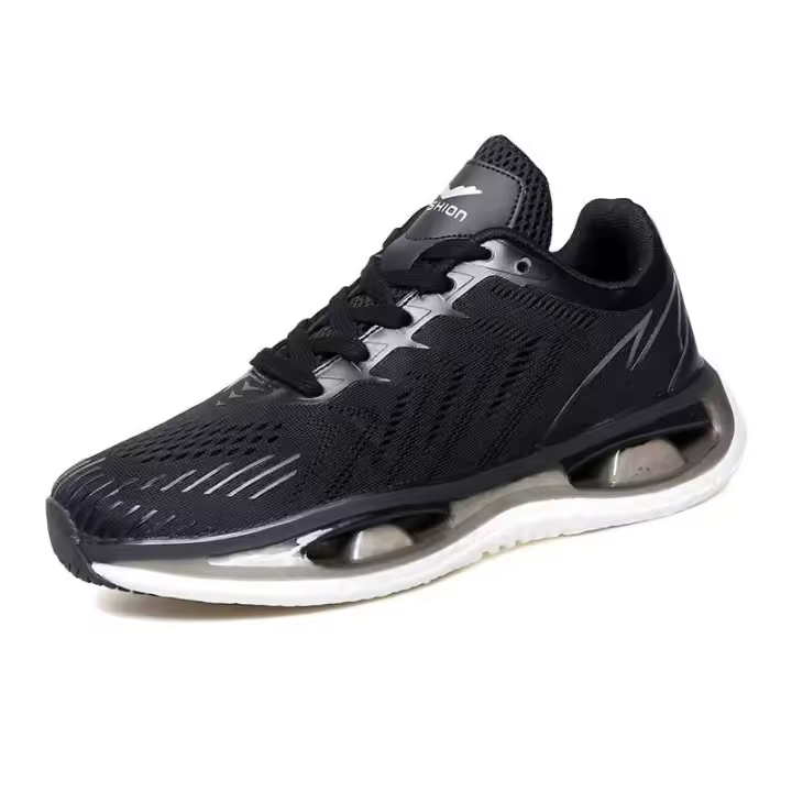 Zapatillas de deporte para caminar con logotipo de moda para exteriores, cómodas y informales, transpirables, para correr - 1