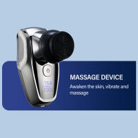 Recortador de barba 7 en 1 para cabeza calva, afeitadoras afiladas potentes recargables para Barba, nariz, oreja, pelo corporal - details 2