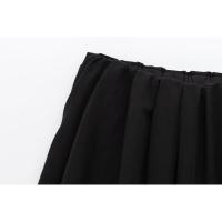 - Smooth Balloon Mini Women, Falda corta casual con cintura alta elástica para mujer - details 3