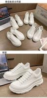 2024 primavera nuevo M05 zapatos de tenis de encaje Casual para hombres blanco de corte bajo deportes y ocio invierno fondo grueso - details 23