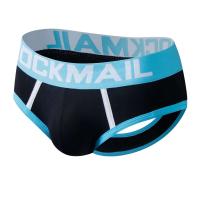 Ropa interior sin fondo para hombre, suspensorio Sexy Gay con espalda descubierta, calzoncillos Boxer con espalda abierta, calzoncillos de algodón para hombre JM312 - details 7