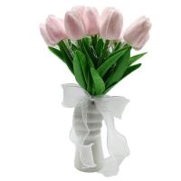 Lámpara LED de noche de tulipán, lámpara de mesa de flores artificiales, ramo de flores simuladas, ramo decorativo - details 2