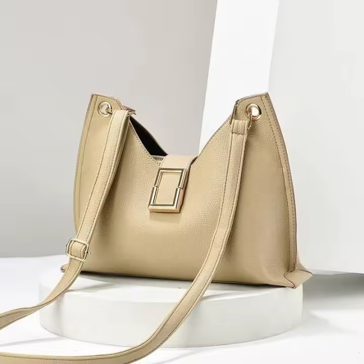 Nuevo bolso femenino con diseño de nicho, sensación de alta gama, bolso para las axilas, bolso de hombro tipo bandolera de cuero suave, mochila de lujo de alta gama - 1