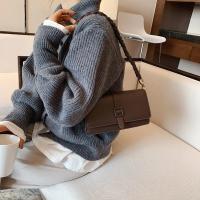 Bolso de Mano para Mujer con Cierre Magnético y Correa Cruzada Desmontable - Negro/Beige/Azul Marino/Borgoña/Café/Gris - Herrajes Dorados, Bolso Rectangular Estructurado para Eventos Diarios y Formales, Duradero y Fácil de Limpiar, Bolso Versátil para Tod - details 6