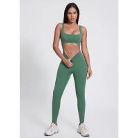 Top de gimnasio para mujer, sujetador deportivo con realce para correr, sujetador deportivo de Yoga sin costuras con soporte alto - details 0