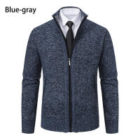 Chaqueta Deportiva Casual Para Hombre De Otoño E Invierno Nueva JERSEY Color Sólido Cuello Erguido Abrazadera De Poliéster Con Cierre De Cremallera - details 16
