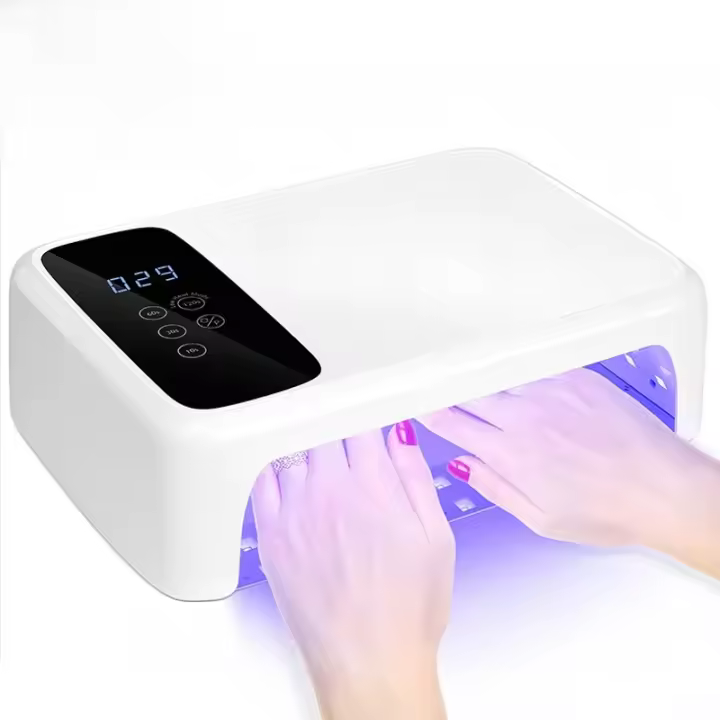 Lámpara profesional de secado de esmalte de Gel, herramienta de manicura, potente, UV, 69LED, 138W - 1