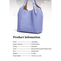 CH Cartera de viajero de gran capacidad Bolso de mujer 2024 Nueva moda Material de PU simple Estilo clásico Bolso de mano para mujer Mochila de lujo de alta gama - details 1