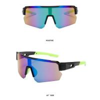 Gafas de sol de ciclismo UV400, lentes HD de medio marco, resistentes a los rayos UV, gafas de deporte al aire libre cómodas a la moda, Unisex - details 9