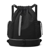 Bolsa deportiva ligera con cordón, impermeable, de gran capacidad, para Fitness, con correas ajustables de separación en seco y húmedo - details 18