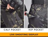 Conjunto de pantalones de rana tácticos para hombre de color Acu de alta calidad - details 4
