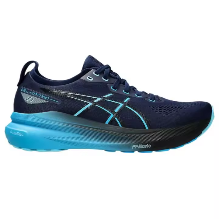 Zapatillas para correr Leten GEL-KAYANO 31 para hombre en azul expansión/digital AQUA - 1