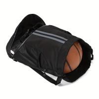 [SEYATULLH, Mochila deportiva de yoga de alta capacidad] SEYATULLH Mochila deportiva y de yoga de alta capacidad - Mochila de gimnasio duradera con cordón de nailon, separación de ropa seca/mojada, cierre con cordón, bolsillos con cremallera - Ideal para - details 2