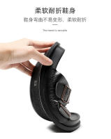Zapatillas de moda para hombre, antideslizantes, casuales, para playa y uso exterior. - details 4