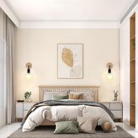 Mini aplique de pared moderno, accesorio de luz Industrial clásico con Base de madera para dormitorio, baño y pasillo, sin bombilla - details 9