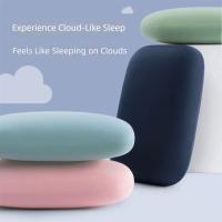 Almohada de seda de hielo transpirable, almohada cómoda con núcleo para las cuatro estaciones, almohada protectora para el cuello, almohada ligera de textura suave para siesta en la oficina - details 11