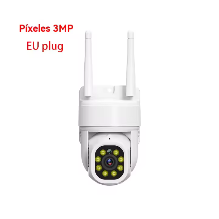 Cámara exterior doméstica 360 grados wifi Internet vigilancia inteligente Visión nocturna - 1