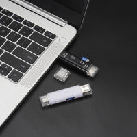 Lectora de Tarjetas de Memoria USB3.0 Ligera de JASTER Multifuncional con USB Type-C, Micro USB, TF, SD Adaptador de Accesorios Móviles - details 6