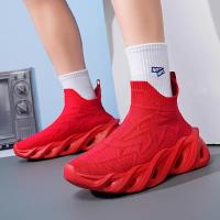 Zapatos de amortiguación para carreras, zapatillas antideslizantes transpirables Unisex, zapatillas de deporte de lujo para carreras, zapatillas transpirables para correr a la moda - details 11