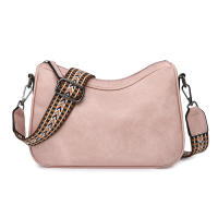 Diseño de color sólido Nueva almohada de moda simple con bolsa de cuerpo con correa ancha para el hombro para mujeres - details 1