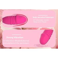 Vibrador de punto G inalámbrico con Bluetooth para mujer, consolador telescópico, estimulador de clítoris, Vagina, bragas de huevo de amor, Juguetes sexuales para adultos - details 3