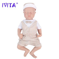 Muñeca de Silicona Renacida Realista IVITA Muñeca de Bebé Suave 100% Cuerpo Completo con Ropa - details 25