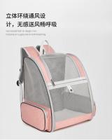 Bolsa transpirable para gatos, mochila portátil para mascotas, mochila escolar para gatos, bolsa ligera y plegable para perros - details 1