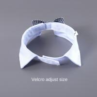Decoración del hogar, pajarita ajustable para mascota, caballero, moda decorativa, corbata para el cuello para mascota, cómoda bufanda de algodón para perro, fotografía - details 6