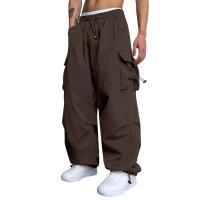 Pantalones de Sudaderas para Hombres Estilo Funcional de Cintura Alta Jogging con Múltiples Bolsillos Ropa de Trabajo Casual - details 5