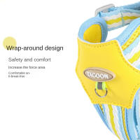Conjunto de correa con arnés para perro, ligero y transpirable, correa de plomo ajustable para gato, Collar suave y bonito para mascota, cuerda para cachorro - details 7