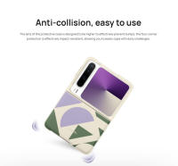 Funda de piel lisa geométrica original HUAWEI Pura X - details 3