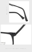 Gafas graduadas ópticas de titanio puro para miopía para hombres, base 9827, ultraligeras y cómodas - details 6