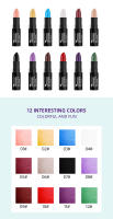 Conjunto de Cajas de Labiales Negro-Morado Grapa Herramientas de Cuidado de la Piel Facial para Belleza Creativa - details 1