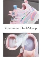Zapatos de marca para niños, zapatos de princesa para niñas, zapatos deportivos transpirables para tenis, zapatos para correr escolares para niñas, zapatos para niños, zapatillas antideslizantes - details 7