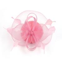 Tocado de malla con plumas Vintage, sombrero de velo elegante y exquisito, diadema para novia, espectáculo de danza - details 9