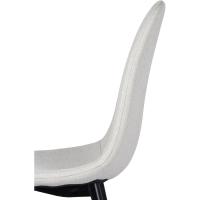 Juego de 4 Sillas de Comedor Vintage Retro Tapizadas en Gamuza con Patas Metálicas para Cocina/Salón - details 11