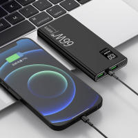 PowerBank 30000mAh 66W + PD20W carga rápida tipo-c * 1 + USB * 2 negro - details 2