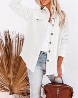 Otoño e Invierno Nueva Chaqueta Casual Ligera con Bolsillo de Diamante de Color Sólido para Mujer - details 33