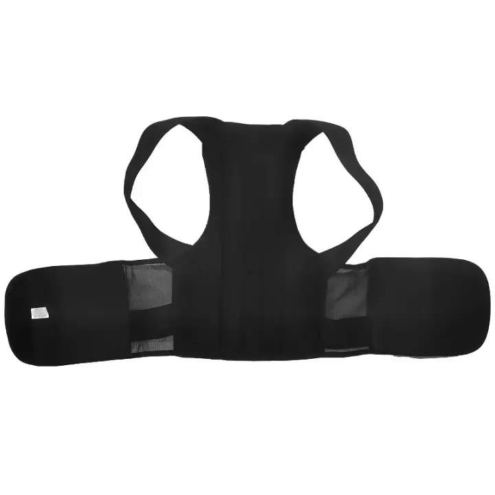 Corrector De Postura Ajustable Para Hombre Y Mujer, Soporte Lumbar, Alisador Transpirable Vertical, Corrector De Espalda - 1