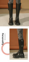 Nuevas botas de plataforma con tacón grueso estilo vaquero, botas retro para hombre - details 7